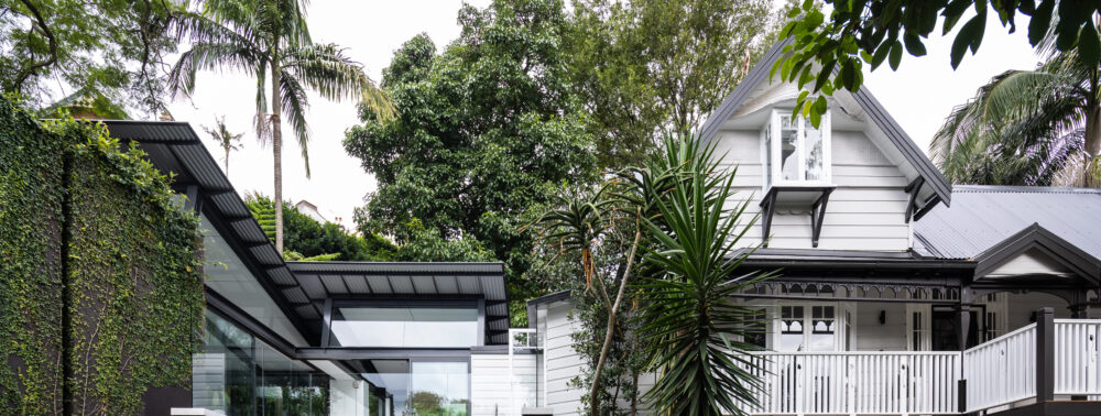 Sydney home designed by MILEHAM architects - Contemporary Heritage Restoration, Darling Point