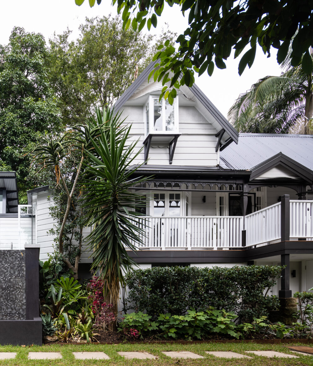 Sydney home designed by MILEHAM architects - Contemporary Heritage Restoration, Darling Point